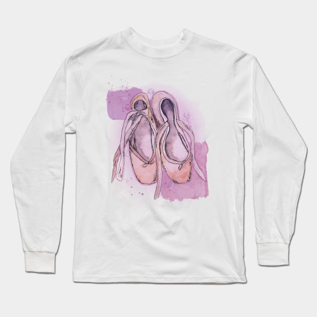 Dancing is dreaming with the feet Long Sleeve T-Shirt by TeteBrage
